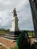 Памятник на месте Альминского сражения.