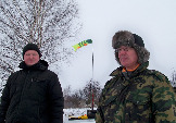 Начальник соревнований Олег Усачев и главный судья соревнований Илья Герман.
